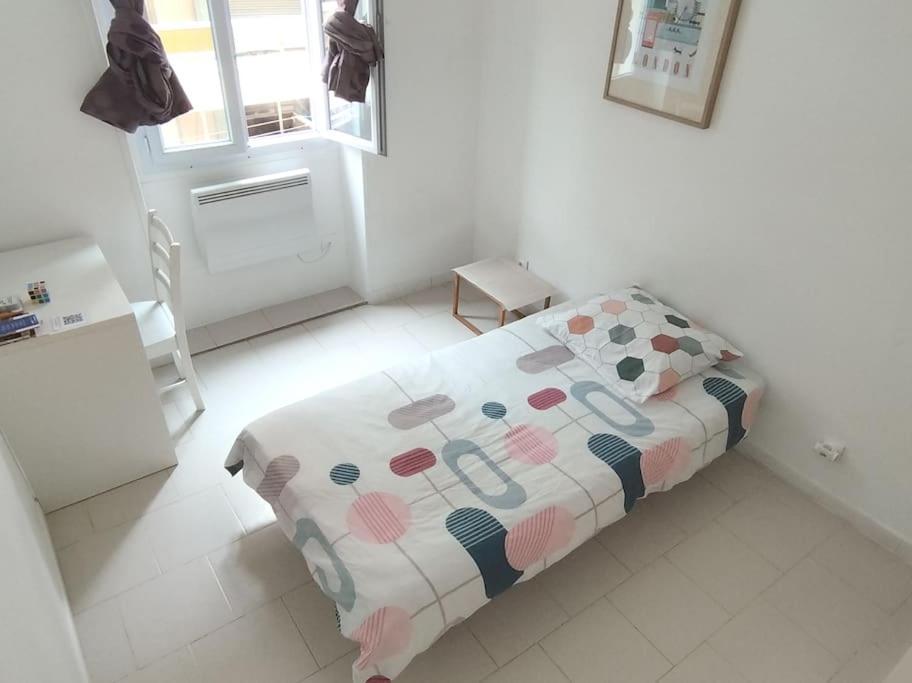 Private Room In Shared Apartment In The Center Of Niza Exterior foto